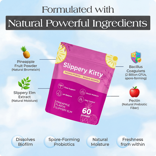 SlipperyKitty™ Vaginal Flora Probiotics